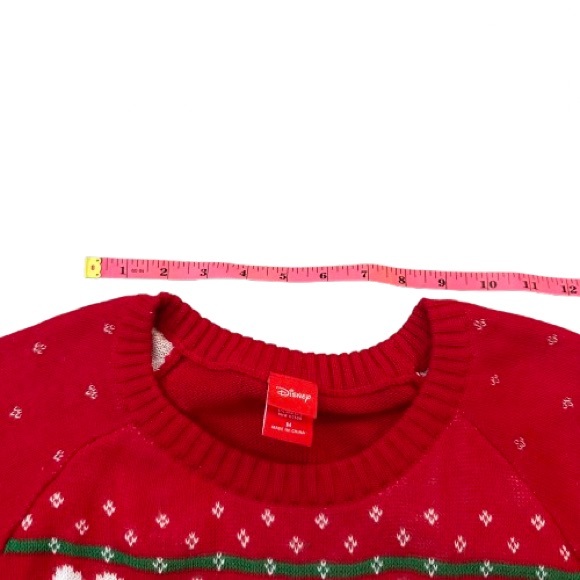 Disney | Mickey Mouse | Red Winter Festive Ugly Christmas Sweater in Medium - Picture 5 of 9